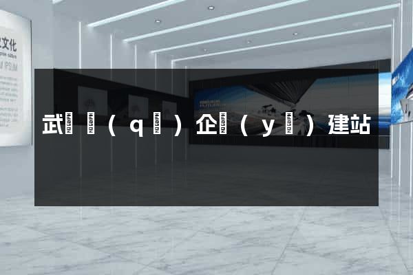武進區(qū)企業(yè)建站