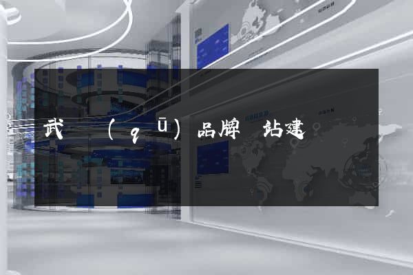 武進區(qū)品牌網站建設