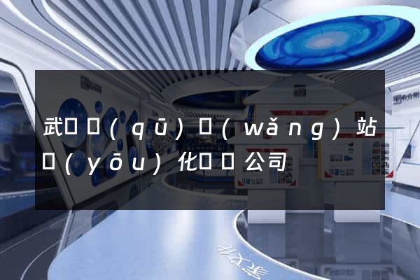 武進區(qū)網(wǎng)站優(yōu)化設計公司
