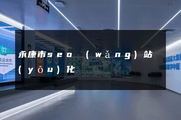 永康市seo網(wǎng)站優(yōu)化