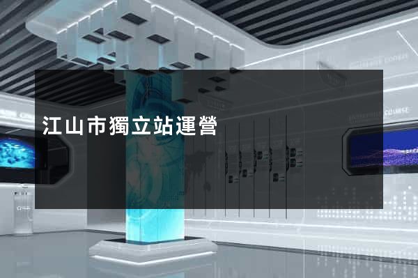 江山市獨立站運營