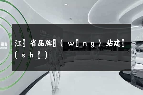 江蘇省品牌網(wǎng)站建設(shè)