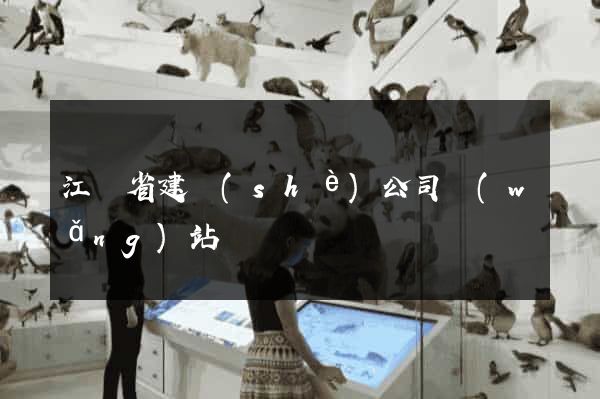 江蘇省建設(shè)公司網(wǎng)站