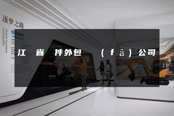 江蘇省軟件外包開發(fā)公司