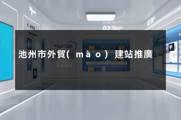 池州市外貿(mào)建站推廣