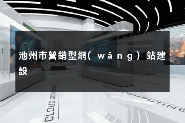 池州市營銷型網(wǎng)站建設