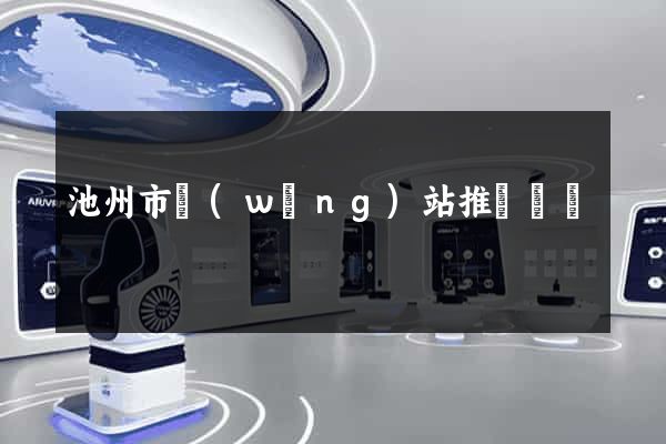 池州市網(wǎng)站推廣營銷