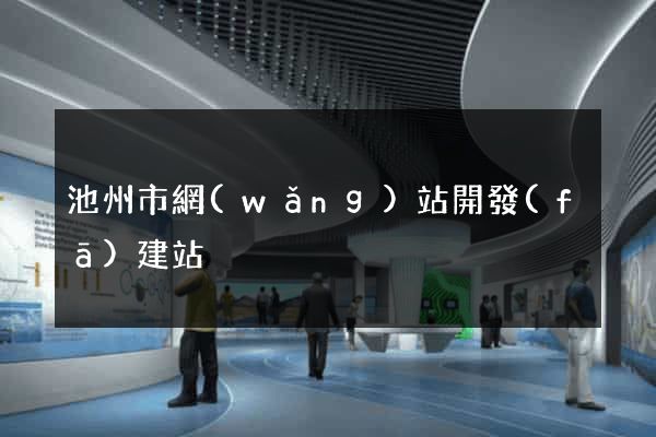 池州市網(wǎng)站開發(fā)建站