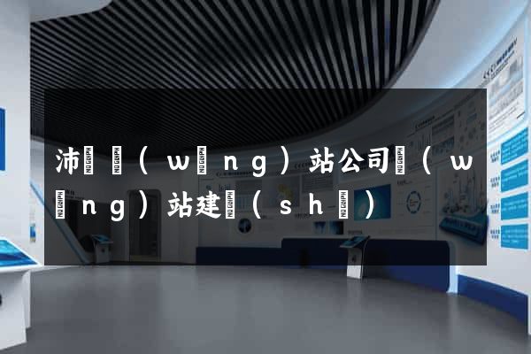 沛縣網(wǎng)站公司網(wǎng)站建設(shè)