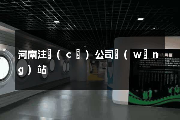 河南注冊(cè)公司網(wǎng)站