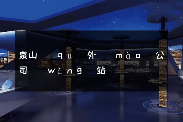 泉山區(qū)外貿(mào)公司網(wǎng)站