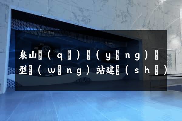 泉山區(qū)營(yíng)銷型網(wǎng)站建設(shè)
