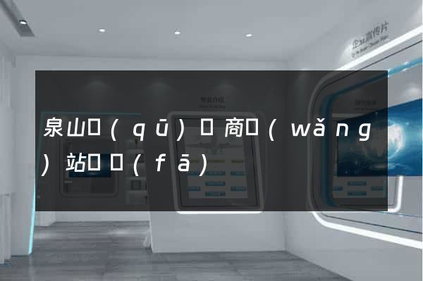 泉山區(qū)電商網(wǎng)站開發(fā)