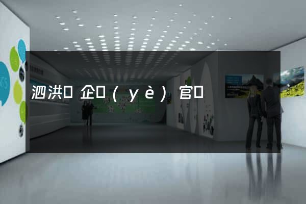 泗洪縣企業(yè)官網