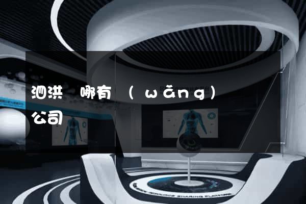 泗洪縣哪有網(wǎng)頁設計公司