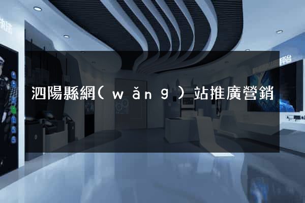 泗陽縣網(wǎng)站推廣營銷