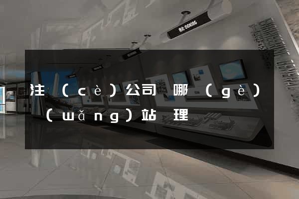 注冊(cè)公司從哪個(gè)網(wǎng)站辦理