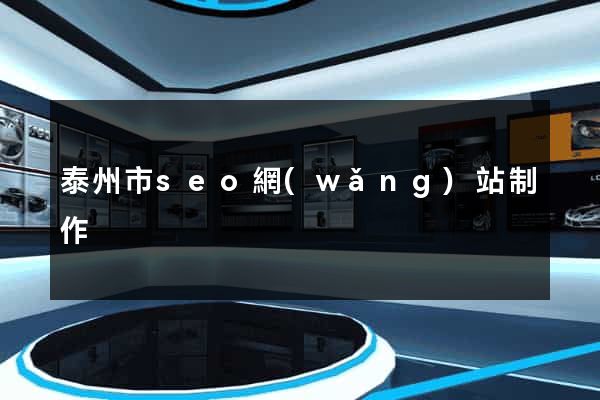 泰州市seo網(wǎng)站制作