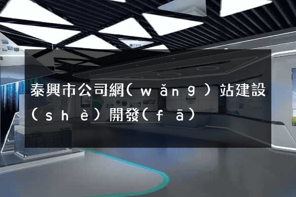 泰興市公司網(wǎng)站建設(shè)開發(fā)