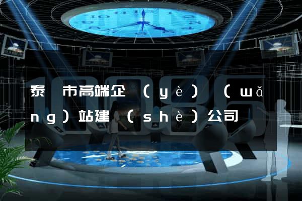泰興市高端企業(yè)網(wǎng)站建設(shè)公司