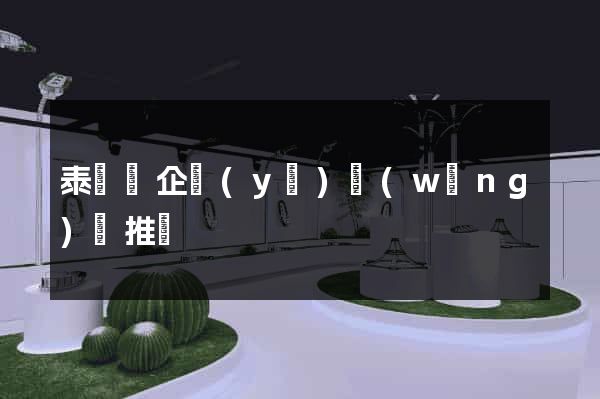 泰順縣企業(yè)網(wǎng)絡推廣