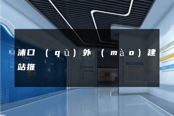浦口區(qū)外貿(mào)建站推廣