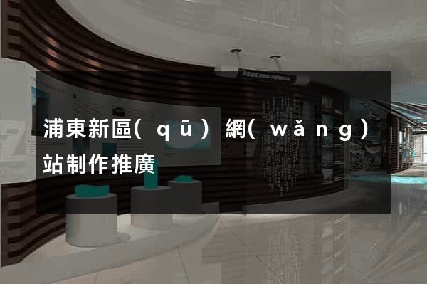 浦東新區(qū)網(wǎng)站制作推廣
