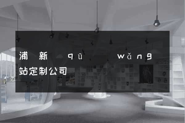 浦東新區(qū)網(wǎng)站定制公司