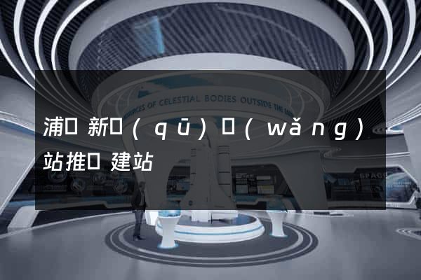 浦東新區(qū)網(wǎng)站推廣建站