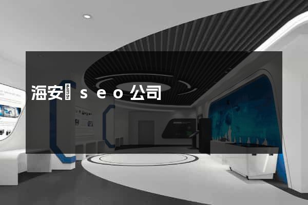 海安縣seo公司
