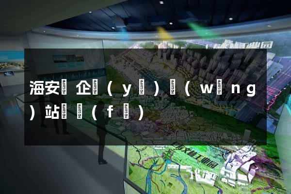 海安縣企業(yè)網(wǎng)站開發(fā)