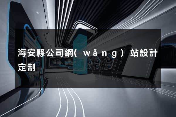 海安縣公司網(wǎng)站設計定制