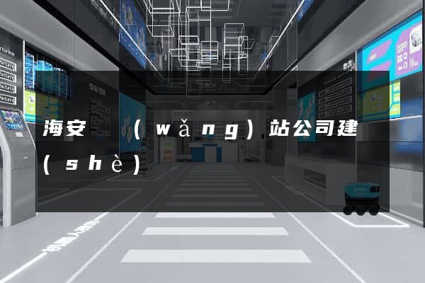 海安縣網(wǎng)站公司建設(shè)