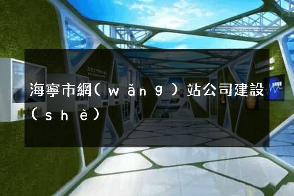 海寧市網(wǎng)站公司建設(shè)