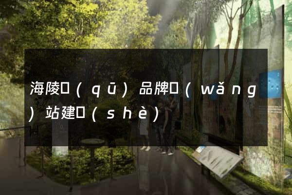 海陵區(qū)品牌網(wǎng)站建設(shè)