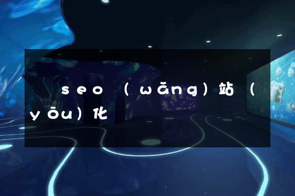 涇縣seo網(wǎng)站優(yōu)化