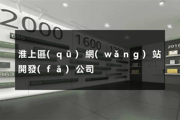 淮上區(qū)網(wǎng)站開發(fā)公司