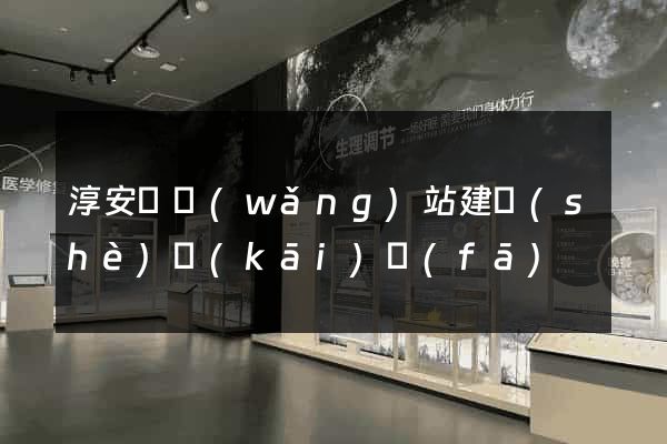 淳安縣網(wǎng)站建設(shè)開(kāi)發(fā)