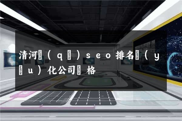 清河區(qū)seo排名優(yōu)化公司價格