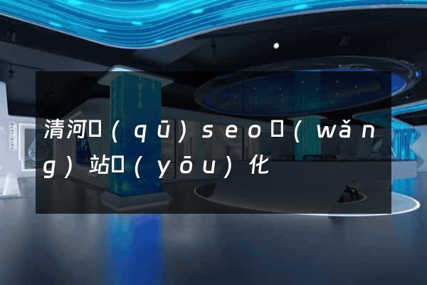 清河區(qū)seo網(wǎng)站優(yōu)化