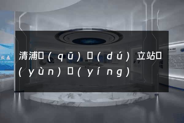 清浦區(qū)獨(dú)立站運(yùn)營(yíng)