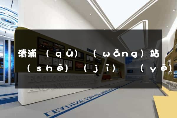 清浦區(qū)網(wǎng)站設(shè)計(jì)專業(yè)的公司