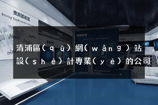 清浦區(qū)網(wǎng)站設(shè)計專業(yè)的公司