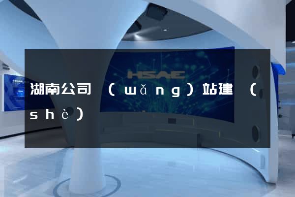 湖南公司網(wǎng)站建設(shè)