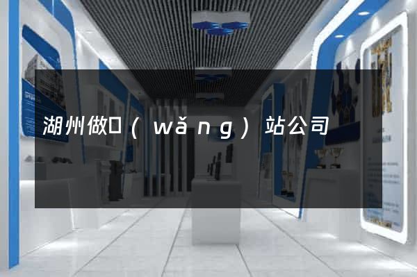 湖州做網(wǎng)站公司