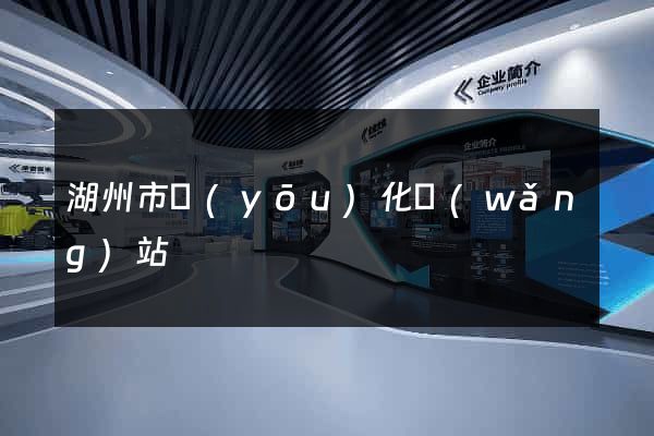 湖州市優(yōu)化網(wǎng)站