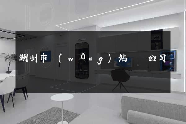 湖州市網(wǎng)站設計公司