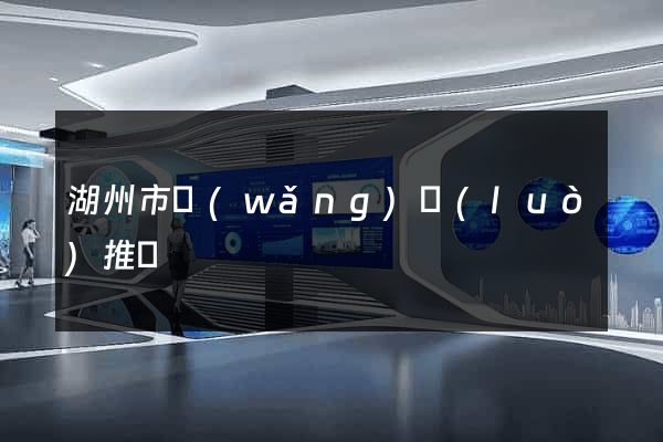 湖州市網(wǎng)絡(luò)推廣