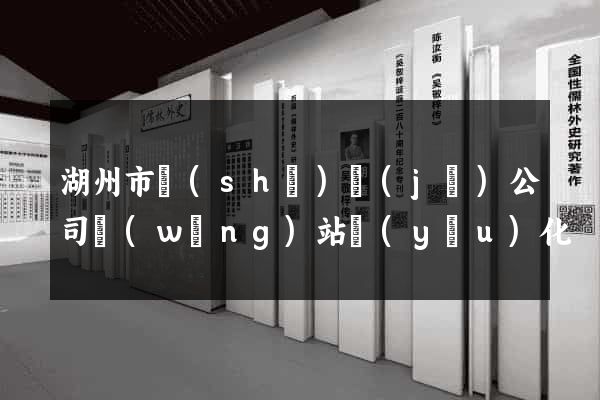 湖州市設(shè)計(jì)公司網(wǎng)站優(yōu)化
