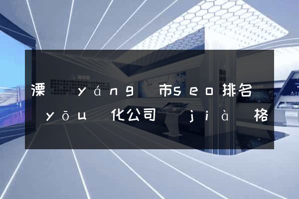 溧陽(yáng)市seo排名優(yōu)化公司價(jià)格